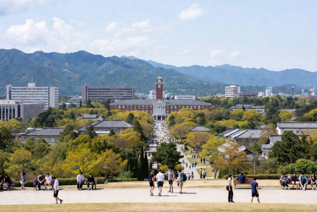 深霞学園大学遠景
